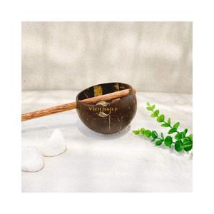 Cuchara de Agua Ecológica de Cáscara de Coco, Herramienta para Servir Bebidas - Product Image 2