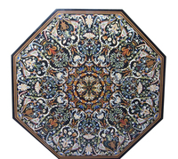 Plateau de table basse en pierres semi-précieuses, fabricant indien, luxe abondant, moderne, écologique, antidérapant, mobilier pour la maison