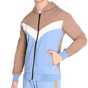 100% coton polaire recadrée sweats à capuche pour hommes soleil fané goutte épaule en détresse acide lavé fermeture à glissière bases sweats à capuche - Product Image 4