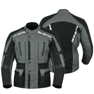 Veste de motocross en cuir matelassé sur mesure pour homme, coupe-vent, vêtements de course pour la conduite en plein air et la protection, veste de motocross - Product Image 5