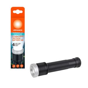Handheld <b>LED</b> <b>flashlight</b>, battery operated, 15W, 1400lm, IP65 (Ledvance 175848) - Product Image 1