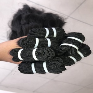 Mechones de pelo humano brasileño Remy, pelo suave y Popular, doble trama, color Natural, onda Natural, cutícula, más Popular, 2022 - Product Image 5