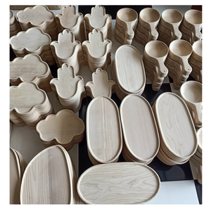 Plateau élégant en bois du Vietnam, finition en bois naturel, formes uniques pour un service alimentaire lisse et élégant dans les cafés ou les restaurants - Product Image 5