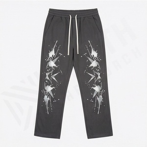 Pantalones Deportivos Ajustados de Algodón y Poliéster, Pantalones Deportivos Ajustados, Pantalones Deportivos para Hombre, Pantalones de Chándal, Ropa Deportiva para Gimnasio, Entrenamiento, Ropa de Calle - Product Image 1