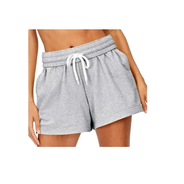 Wholesale Custom Sweat Compression Solid Breathable Nylon Fitness Boxer Gym Workout Sports Cargo Running Shorts