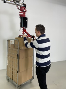 LiftsAll Meilleurs prix Dispositif électrique de manutention de B-M de qualité parfaite Pince flexible échangeable Lève-vide pour dalles métalliques - Product Image 3