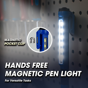 LEMATEC <b>LED</b> Work Pen <b>Light</b> 6x0.5W SMD Magnetic For Workshop And Home Use - Product Image 6