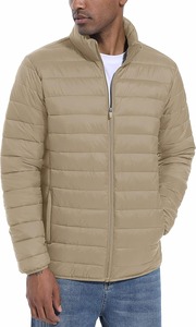 Vente en gros Veste polaire pour homme Manteau d'hiver léger et matelassé Design personnalisé Vêtements d'extérieur d'usine thermique et chaud isolé - Product Image 2