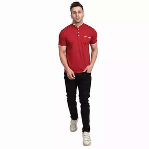 เสื้อยืดแฟชั่นขายส่ง ไซส์ใหญ่ ออกแบบโลโก้ของคุณเอง ประดับด้วยเพชรหรูหรา เสื้อยืดผู้ชาย - Product Image 5