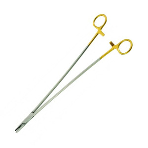 Porte-aiguilles Nolan TC droit, 16 pouces (40,5 cm), en acier inoxydable médical, instruments chirurgicaux, vente en gros, best-seller - Product Image 3