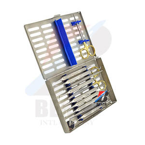 ชุดทิชชู่เนื้อนุ่ม11ชิ้นเครื่องมือทางการแพทย์ใช้ด้วยมือพร้อมตลับเหล็ก - Product Image 5