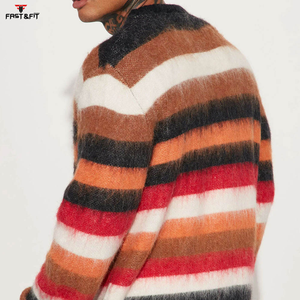 2026 Collection haute qualité conception personnalisée léger hommes hiver pull tricoté coupe ajustée avant Logo séchage rapide Anti-rides - Product Image 4