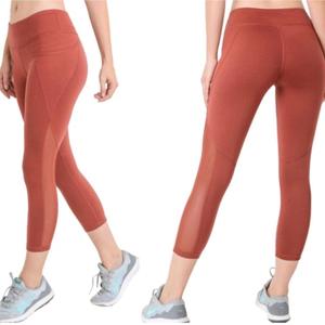 Mallas de compresión para mujer, pantalones de Yoga de nailon de cintura alta, para correr, Fitness, gimnasio - Product Image 4