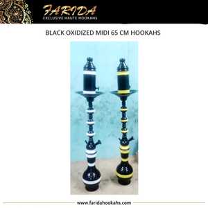 Cachimbas de latón macizo de tamaño mediano 65 cm decorativas egipcias de lujo laca de grabado a mano profunda de calidad superior lujo tradicional - Product Image 3