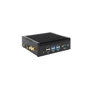 YCTipc 2* COM 2lan WF2-N2940 New Fanless Industrial Pc Mini PC Dual Lan Display RS232