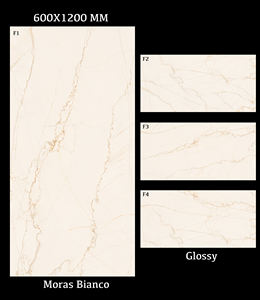 กระเบื้องปูพื้นพอร์ซเลน GVT/PGVT ขนาด 600x900 สไตล์โมเดิร์น ผลิตในอินเดีย สำหรับผนังภายในห้องน้ำและห้องครัว - Product Image 2