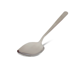 Cuchara de acero inoxidable para servir, utensilios de cocina gruesos, cuchara de arroz para el hogar, fabricante al por mayor, proveedor más vendido - Product Image 4