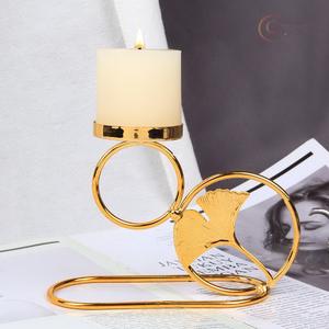 Portavelas de Metal Premium con Diseño Clásico |   Ideal para Decoración del Hogar, Hoteles y Eventos - Product Image 3