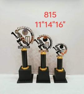 Trophée de récompense sportive personnalisé en or, très vendu, pour les championnats et les tournois scolaires, design en cristal - Product Image 6