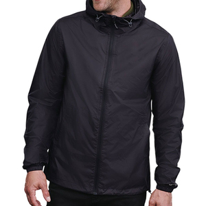 Men's High Quality Thin Windbreaker Jacket with Stand Collar Eco-Friendly Quick <b>Dry</b> Breathable Winter Outdoor <b>Coats</b> - Product Image 1