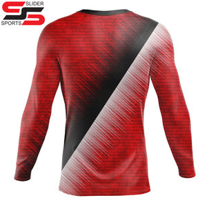 เสื้อออกกำลังกายแขนยาวสำหรับผู้ชายเสื้อเชิ้ตแบบซับลิเมชันสำหรับผู้ชาย - Product Image 2