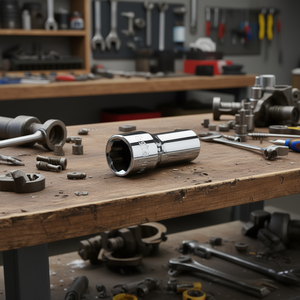 Chiavi a Bussola Quadrate Femmina da 1/2 Pollice Cromate con Inserti Lucidati per Viti Torx - Product Image 3