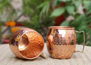 Taza de cobre resistente, cobre puro duradero y elegante para camareros, mixólogos domésticos, regalo de calidad de exportación ecológico a la venta - Product Image 5