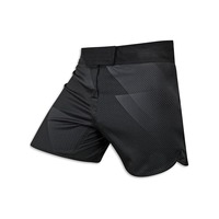 Short professionnel MMA Short de jeu extensible dans les 4 sens Logo personnalisé Impression par sublimation Motif solide Motif de tissage non tissé