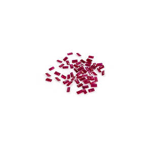 Rubis naturels du Mozambique non traités, calibrés, taille baguette 2x4mm, taille émeraude, taille coussin, pierres lâches certifiées IGI, disponibles en rouge, rose, rose bonbon - Product Image 3