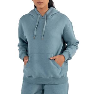 Sudadera con Capucha de Algodón para Niñas, Estilo Moderno, Unisex, Talla Grande, Invierno, Transpirable, Forrada, de Alta Calidad, con Impresión de Logotipo Personalizado, Tallas Personalizadas - Product Image 1