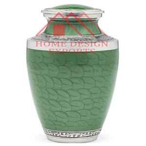 โกศโลหะสำหรับผู้ใหญ่ขี้เถ้ามนุษย์ทำจากโลหะสติกเกอร์ออกแบบได้ไม่เหมือนใคร - Product Image 4