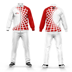 Chándal de gimnasio personalizado, conjunto de chaqueta deportiva, traje de correr informal para hombre, chándal de entrenamiento de fútbol - Product Image 3