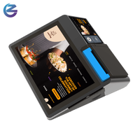 Terminal de point de vente Android ZCS avec imprimante thermique 58 mm, NFC, écran tactile - Système de point de vente mobile pour restaurant, commerce de détail, station-service