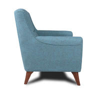 Palais Royale Classic Berger Fauteuil une place avec accoudoirs Design moderne de luxe Mobilier compact de relaxation pour la maison inclinable pour la vie