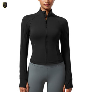Performance Sports Women Gym <b>Jackets</b> <b>Lightweight</b> Zip Up Fitness Training <b>Running</b> Workout Breathable Activewear Wholesale <b>Jacket</b> - Product Image 4
