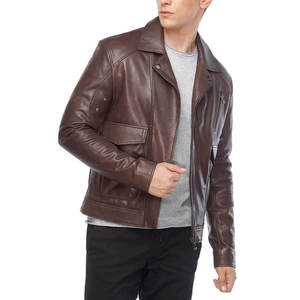 Diseña Tu Propia Ropa de Invierno, Chaquetas de Cuero para Hombre, Chaqueta de Cuero de Alta Calidad para Hombre, Manga Larga, a la Moda, para Invierno, en Venta - Product Image 4