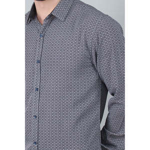 Camisa Casual de Popelina para Hombre Unze London DEBRA Fit, 100% Algodón, Cuello Mao, Tallas XL 2XL 3XL 4XL para Verano y Otoño, Suministro ODM - Product Image 4