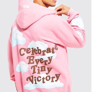 เสื้อฮู้ดผู้ชายแบบกำหนดเองแนวสตรีทเสื้อมีฮู้ดระบายความร้อนเสื้อฮู้ดโอเวอร์ไซส์หนาอบอุ่น - Product Image 5