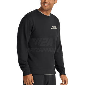 Ensemble de survêtement pour homme, coupe décontractée, mélange de coton, deux pièces, tenue douce et confortable pour un usage quotidien décontracté - Product Image 5