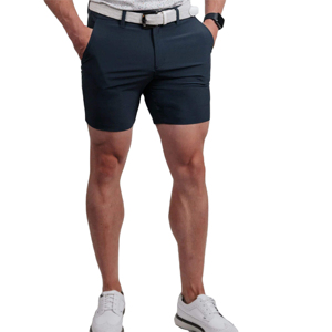 Compre pantalones cortos de malla elástica de 4 vías personalizados de alta calidad para hombres peso ligero 86% Nylon 14% Spandex pantalones cortos para correr 2025 - Product Image 5