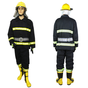 Venta superior Traje de lucha contra incendios para bombero Ropa de lucha contra incendios ignífuga Transpirable Uso de secado rápido Protección de seguridad - Product Image 2