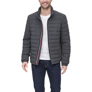 Fabricant de veste d'hiver épaissie en coton rembourrée pour sports Veste en duvet chaude décontractée d'extérieur à col montant pour hommes - Product Image 3