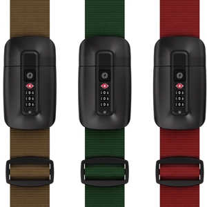 Bluetooth Tracker Smart Tags avec Find My Lock Strap pour les bagages Global Tracking Travel Suit Locator TSA Approve - Product Image 1
