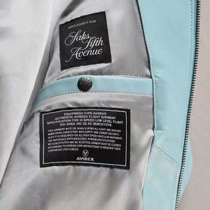 Custom Logo High Quality <b>Leather</b> Made <b>Men</b> Avirex <b>Jackets</b> / Hot Sale Heavyweight <b>Leather</b> Fabric Custom Logo <b>Men's</b> Avirex <b>Jackets</b> - Product Image 6