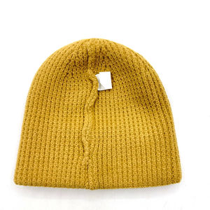 Vente en gros Bonnet multicolore en laine pour adultes Bonnet de ski côtelé court pour pêcheur Bonnets d'hiver en jacquard uni pour tenue décontractée - Product Image 6