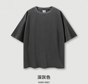 Primavera Verano superventas personalizado Hip Hop Vintage Oversize peso pesado manga larga Camiseta DDP envío - Product Image 5