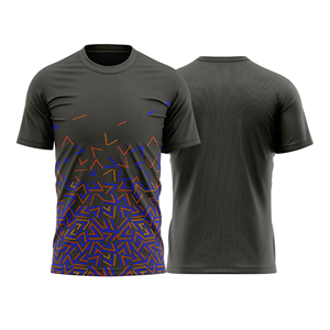 Uniforme de Fútbol Personalizado al por Mayor, Uniforme de Fútbol Transpirable de Poliéster de Secado Rápido, Cuello Redondo, Manga Corta, Ligero, Unisex para Adultos - Product Image 2