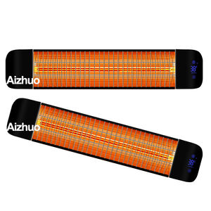 Calentador de onda de infrarrojo lejano silencioso inteligente a prueba de agua de 2000W, calentador de pared radiante de fibra de carbono para uso doméstico - Product Image 3