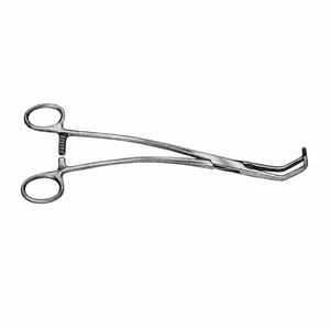 Pince à veine cava Satinsky professionnelle, instrument manuel de chirurgie cardiovasculaire, 24 cm - Product Image 6
