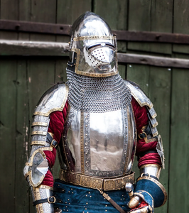 Armadura de Caballero del siglo XV 2024 Traje de armadura de caballero templario de alta calidad más vendido | Caballeros cruzados - Product Image 2